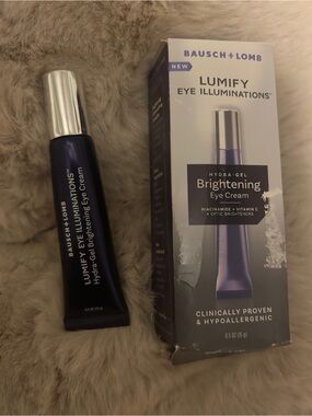 Lumify Eye Illuminations Hydra-Gel Brightening Eye Cream opened